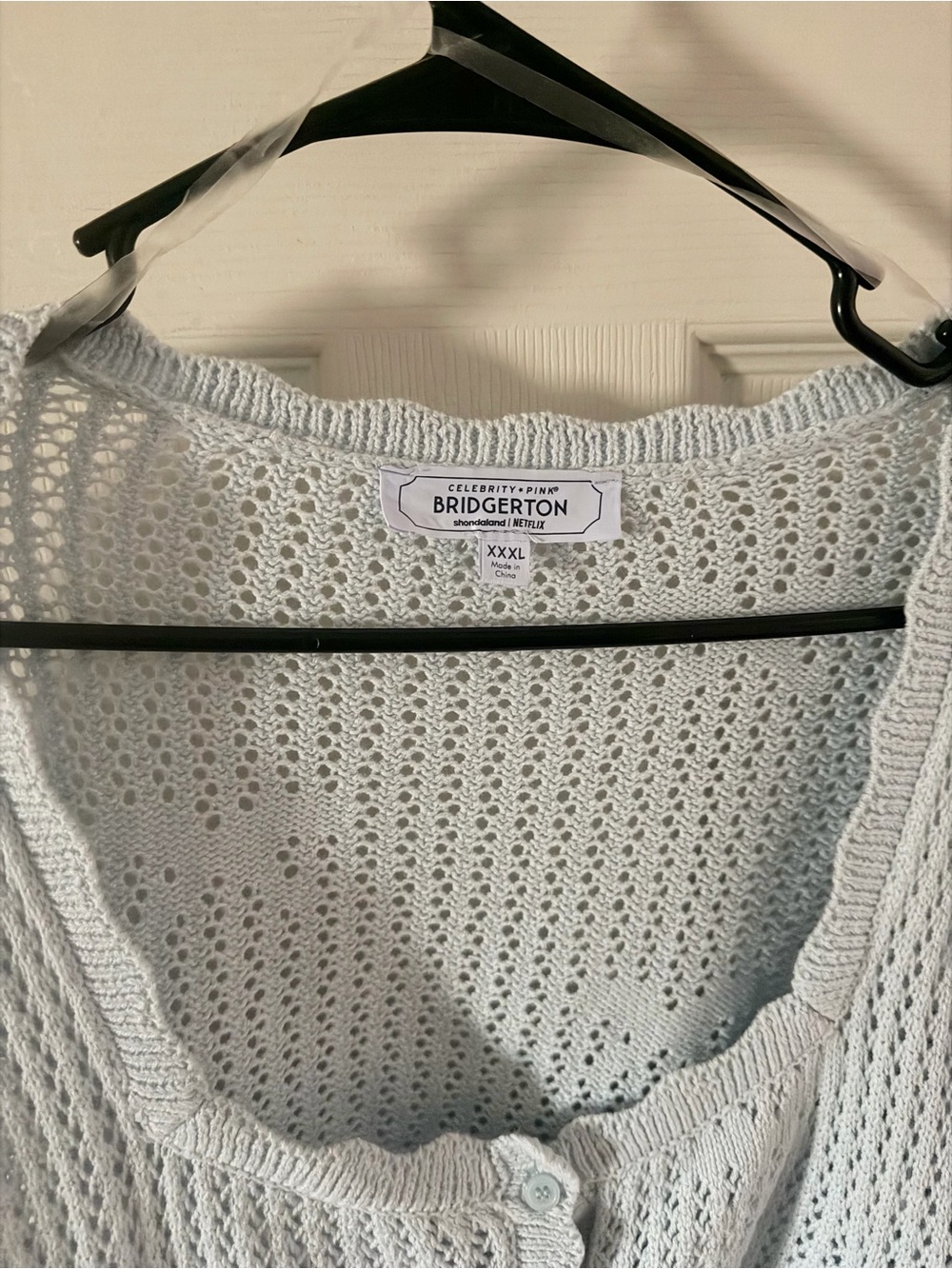 Light Blue BRIDGERTON cardigan/sweater - Picture 2 of 5
